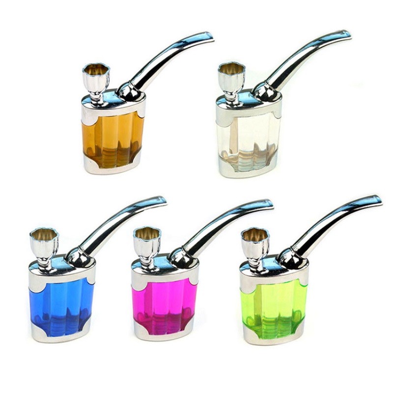 Mini Tobacco Pipe Shisha Tube Holder Smoking Cigarette Tube Hookah Water Filter