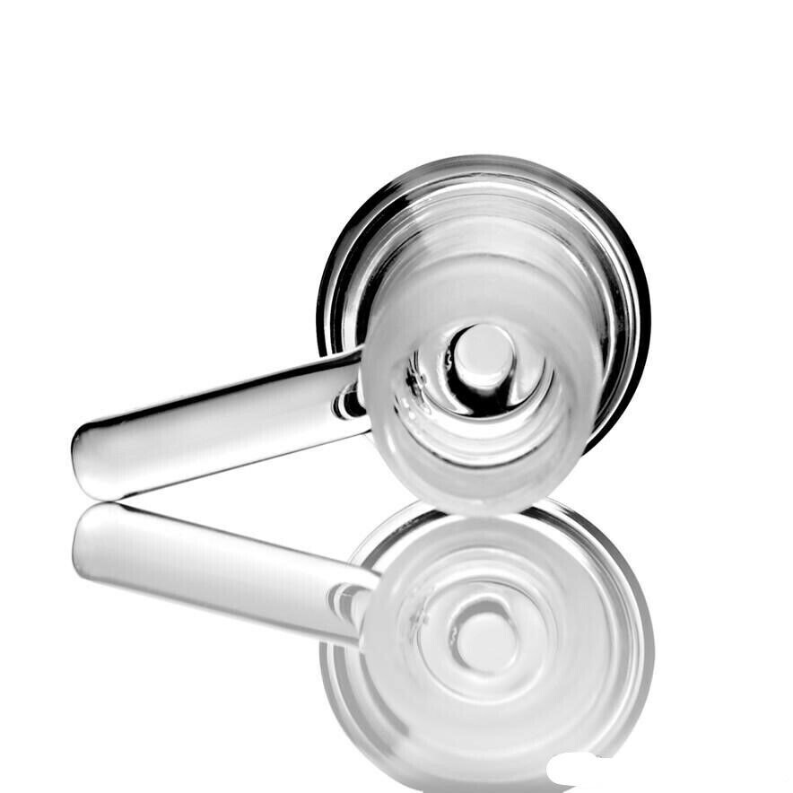 Premium 3X 14mm Male Glass Bowl Handle Piece Replacement for Water Filter Bongs