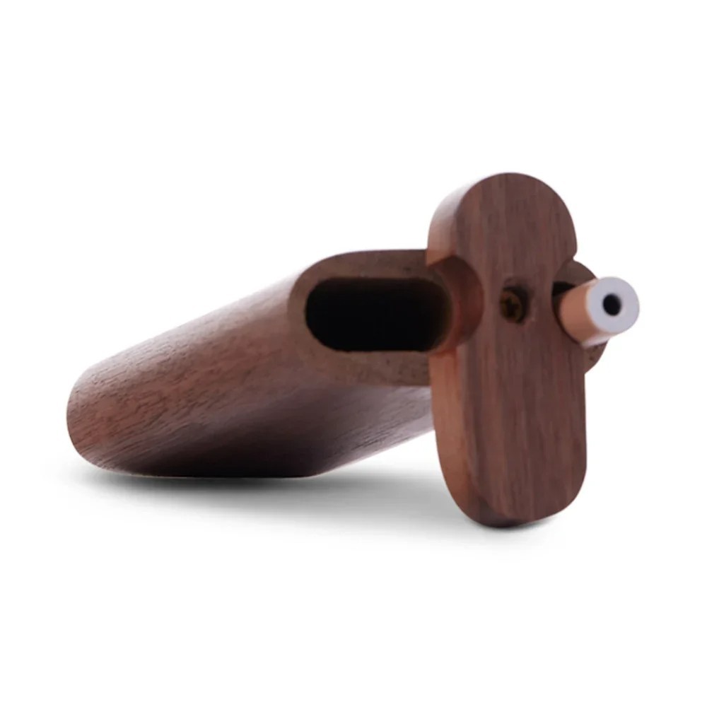Bearded Classic Wood Dugout | One Hitter Wooden Smoking Accessories Dugouts Raw