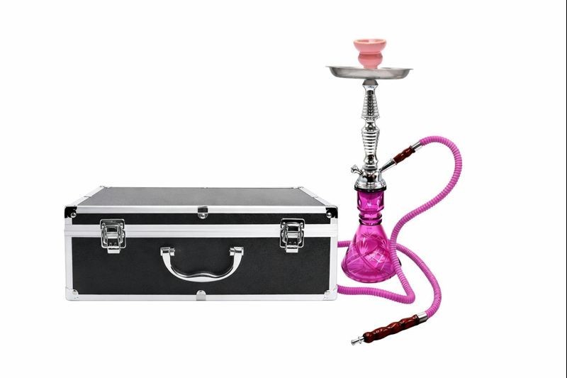 HOOKAH G-107 WITH CASE | HS607 | 1CT PINK | Only $39.99 – FREE SHIPPING