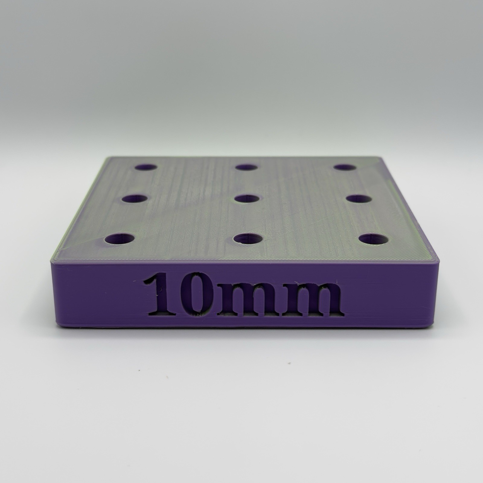 9 Piece Slot Display Stand For Water Pipe Bong Slides (10MM, 14MM, 18MM) Sizes