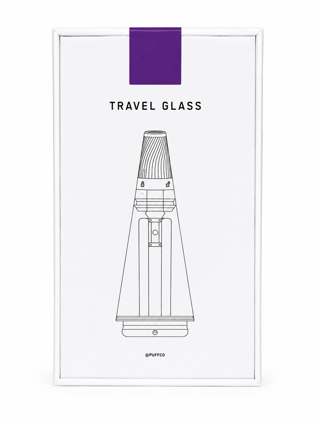 Peak Pro Travel Glass Ultraviolet Bubbler Genuine Authentic New Sealed