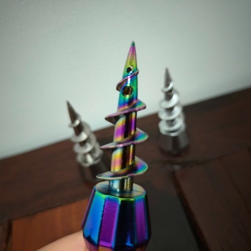 Colorful Metal Screw Hookah Bowl (1 Piece) – Durable Waterpipe Smoking Accessory