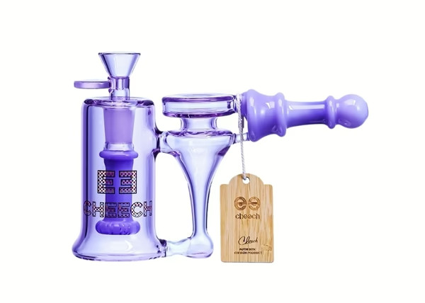 6&Prime; Cheech The Cyclist Bubbler Hookah Tabacco Water Pipe