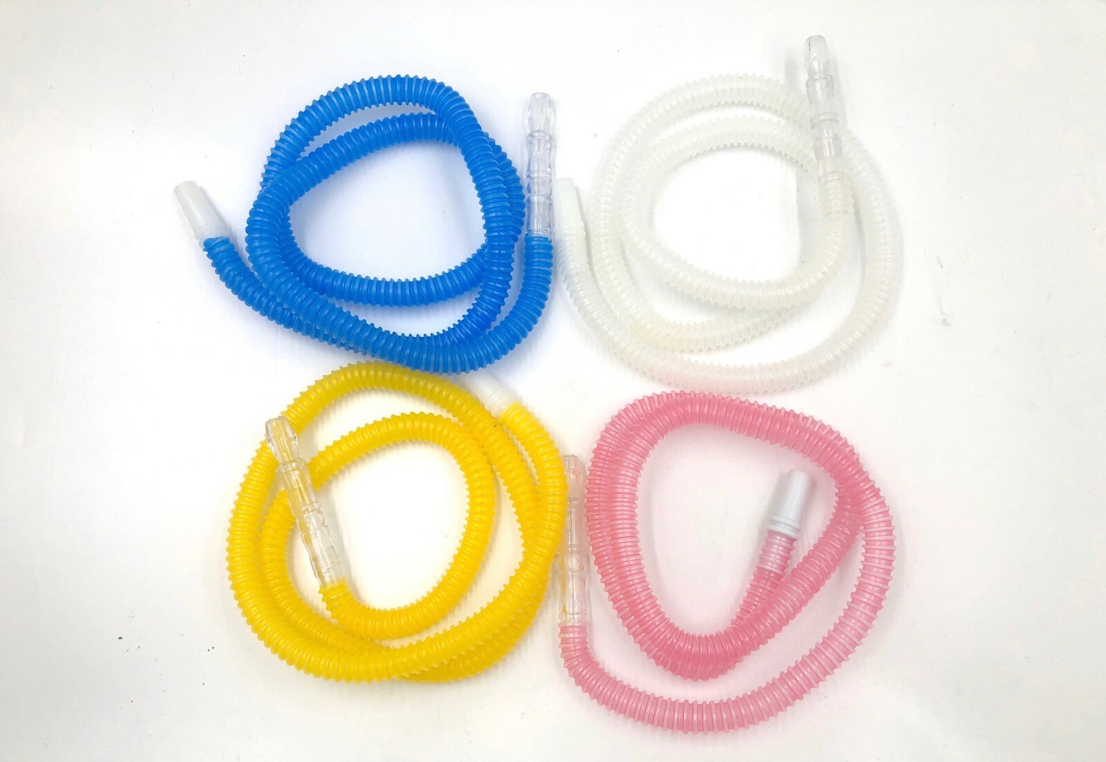 20 Ct Clear 48&Prime; Inches Disposable Hookah HOSE Washable Medical Party Colorful