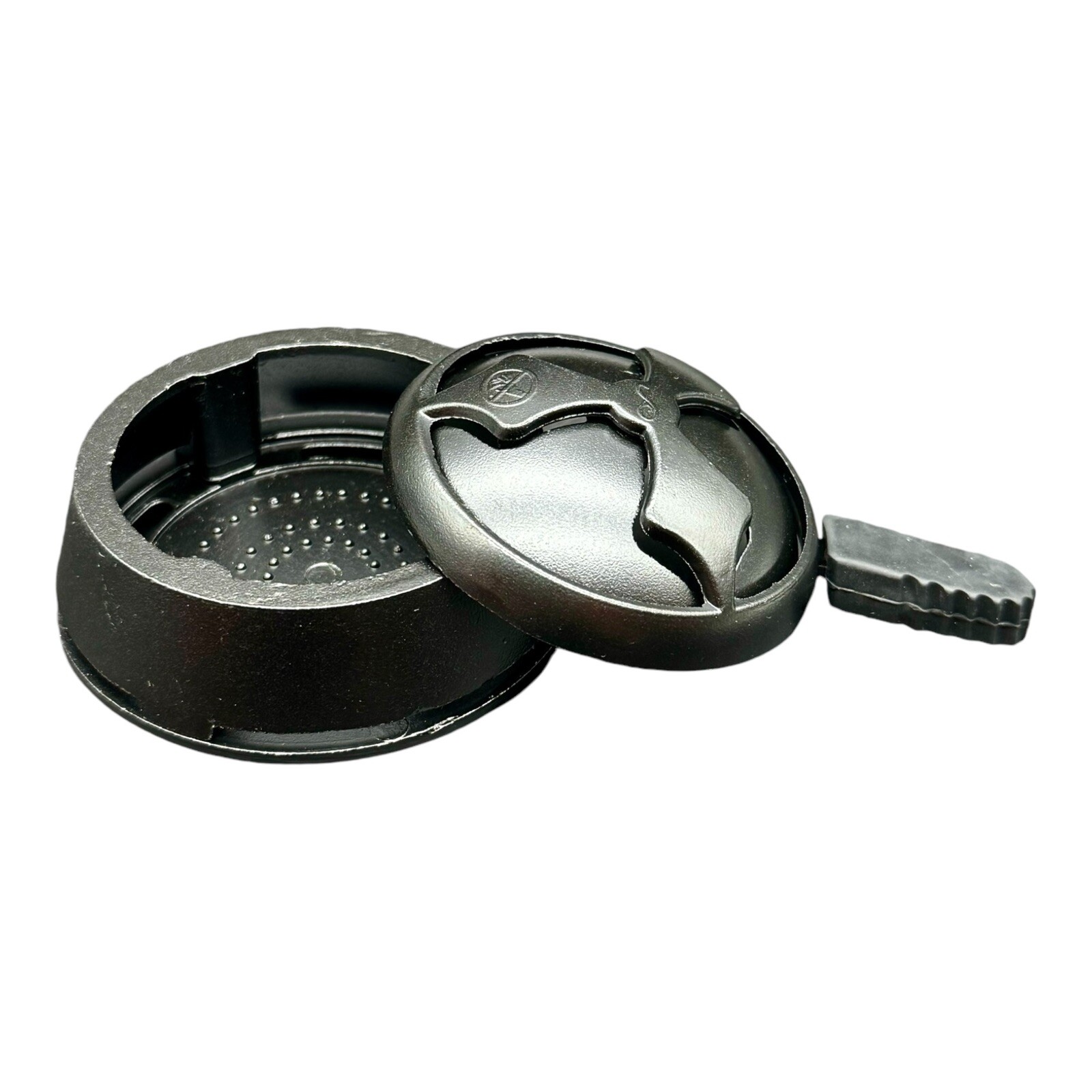 Hookah Charcoal Holder, Hookah Heat Management System-Metal Black Color