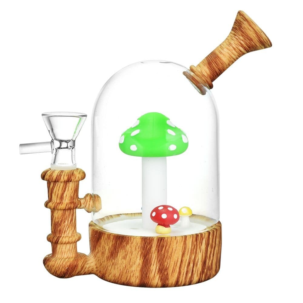 Shroom Family Bell Jar Water Pipe Hookah- 5.5&Prime; / 14mm F