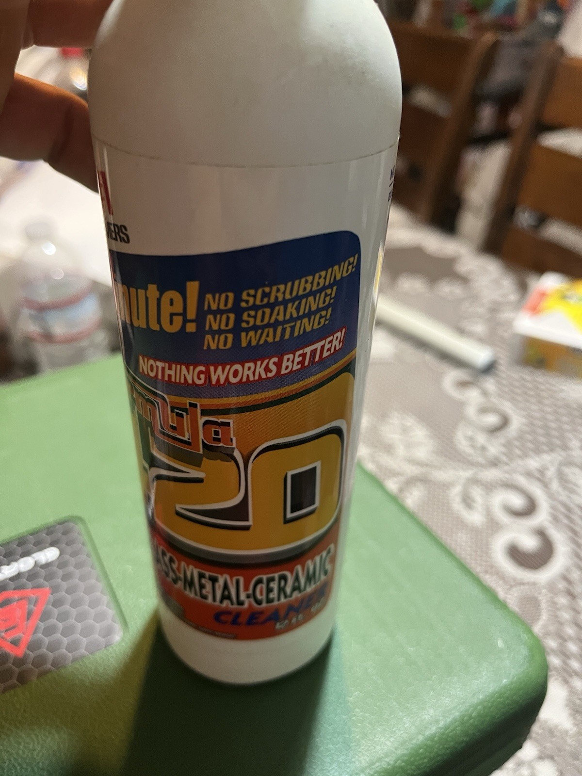 1 Bottle 12 Oz Formula 420 Glass Metal Ceramic Pipe Cleaner FREE SHIPPING
