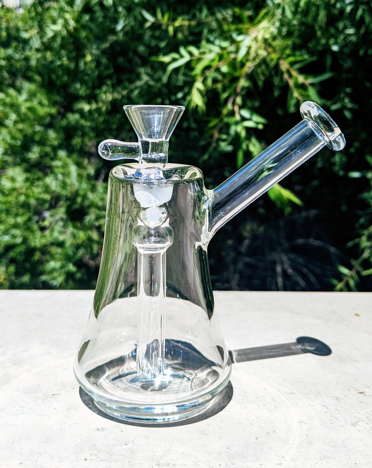 5.5&Prime; Thick Hammer Glass Bubbler Bong Carb Hole Premium Quality Water Pipe Hookah