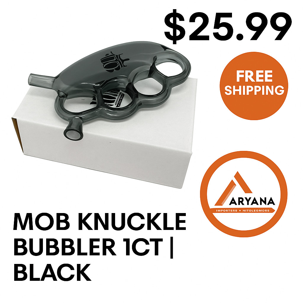 MOB KNUCKLE BUBBLER 1CT | BLACK – Only $25.99 + FREE SHIPPING