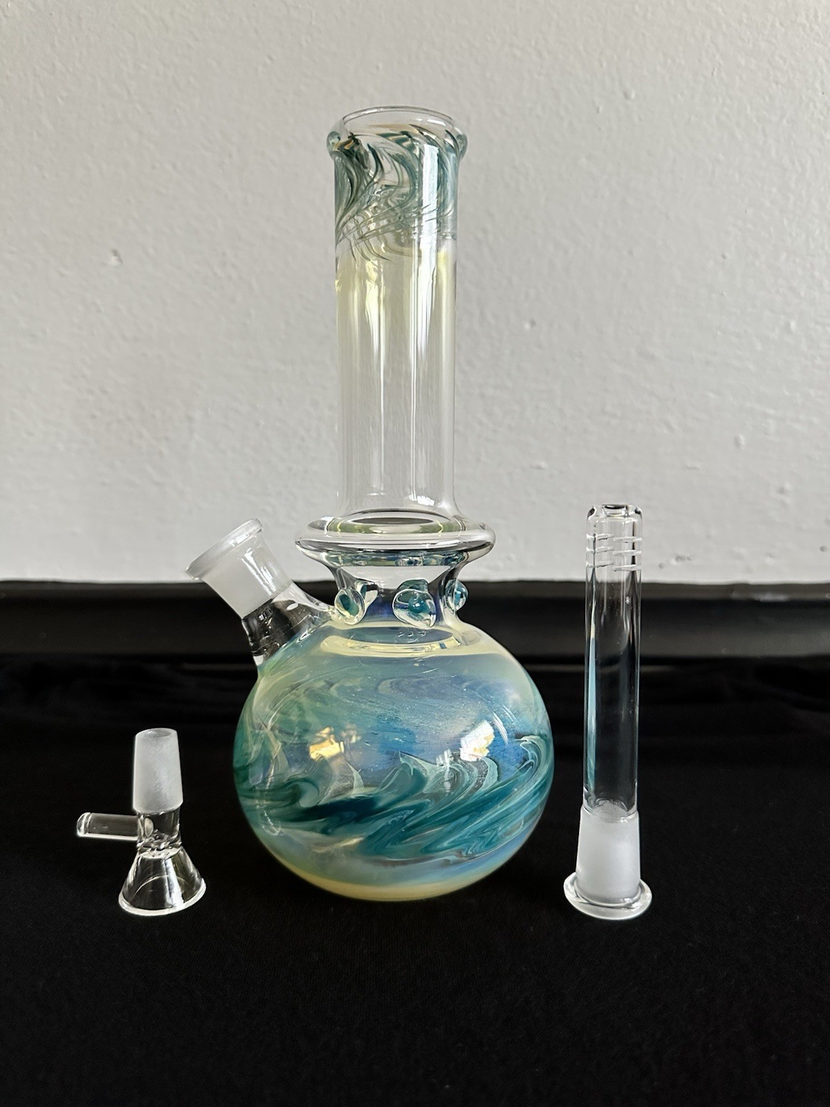 9” Hookah Water Pipe Glass Bong