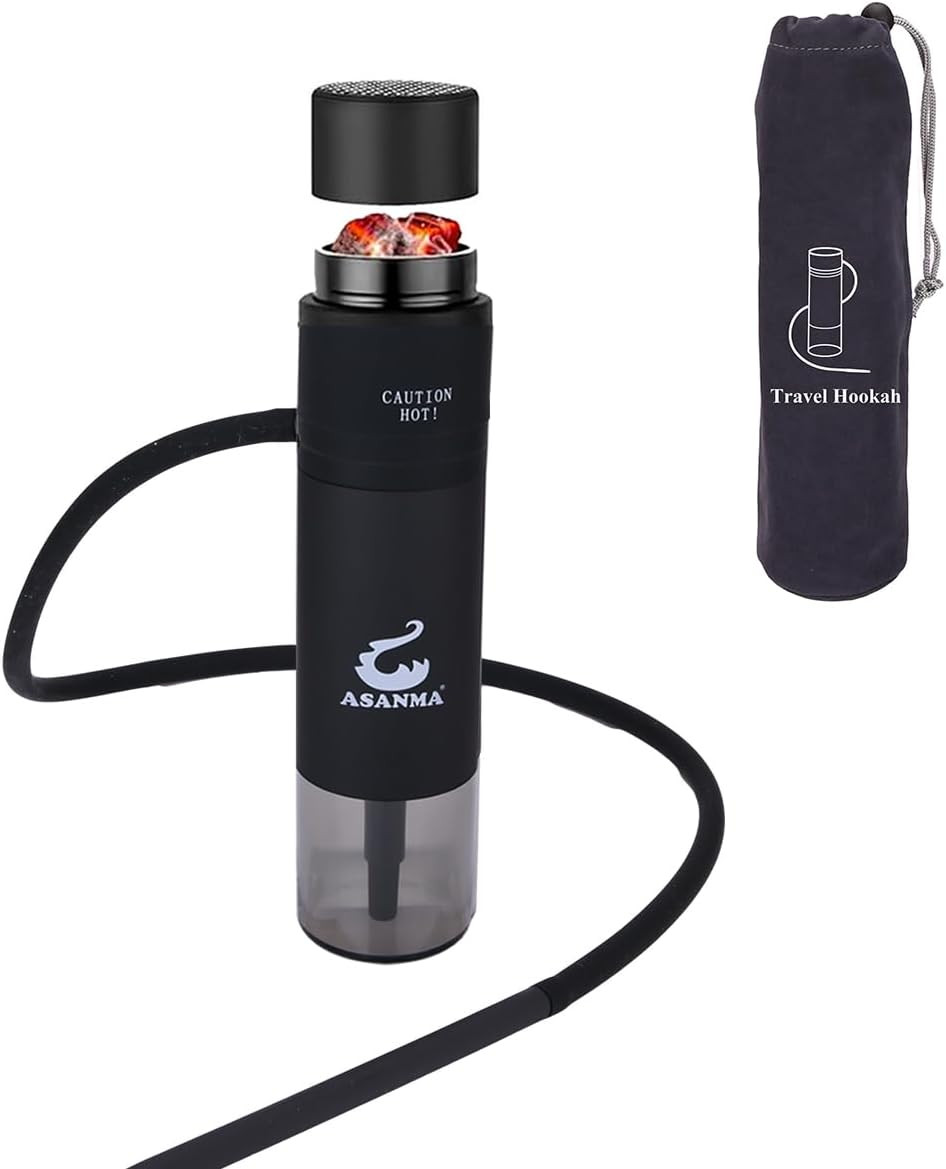 Mini Hookah Set Portable Hookah Cup With Everything For Car Travel Outdoor In