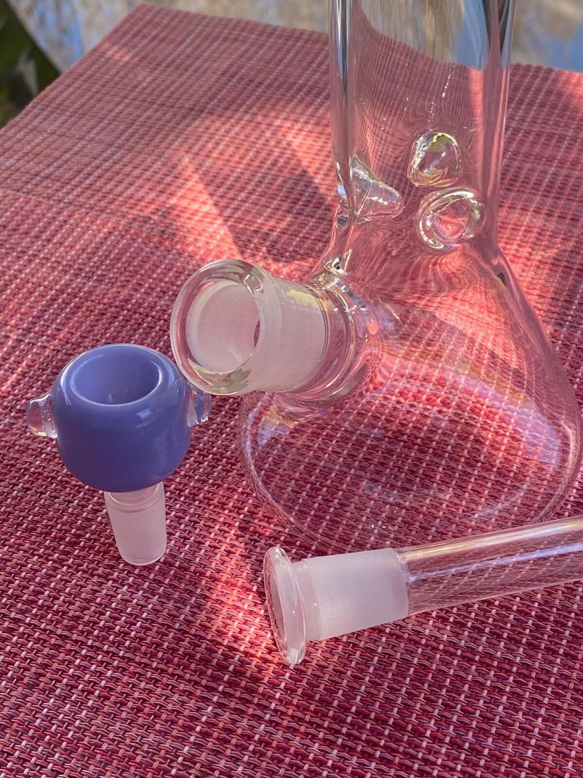 10 » Hookah Glass Water Pipe Bong Thick Bubbler Percolator Beaker