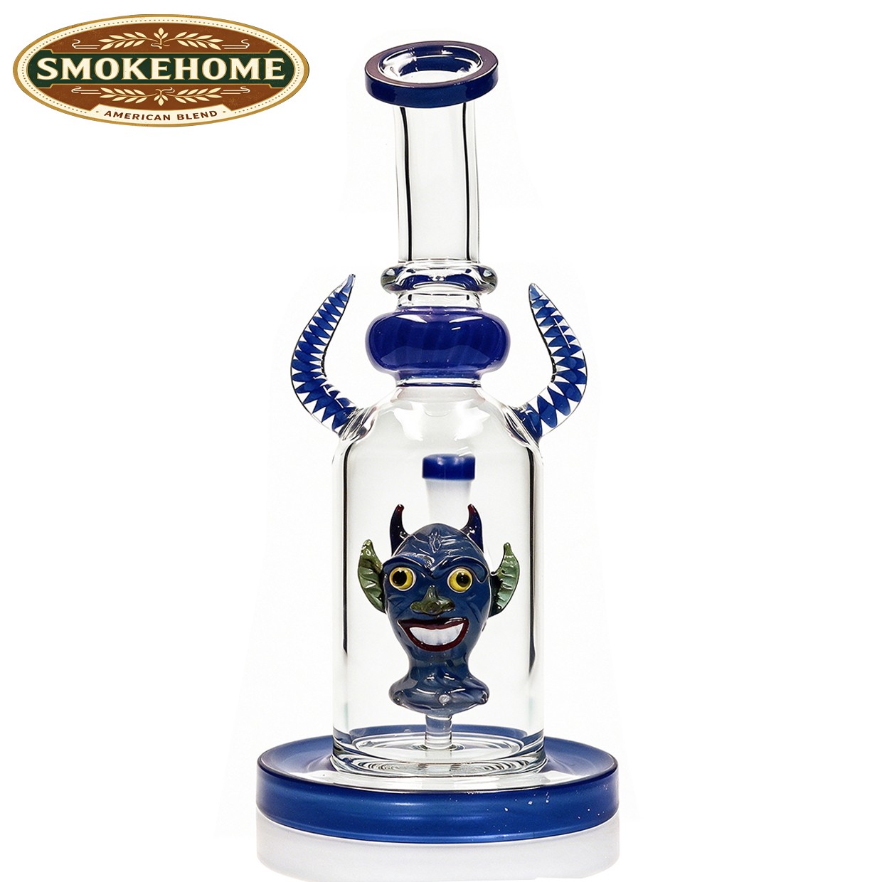Devil Hookah 9 » Heavy Duty Glass Bong Water Pipes Smoking Perc Bongs 14mm bowl