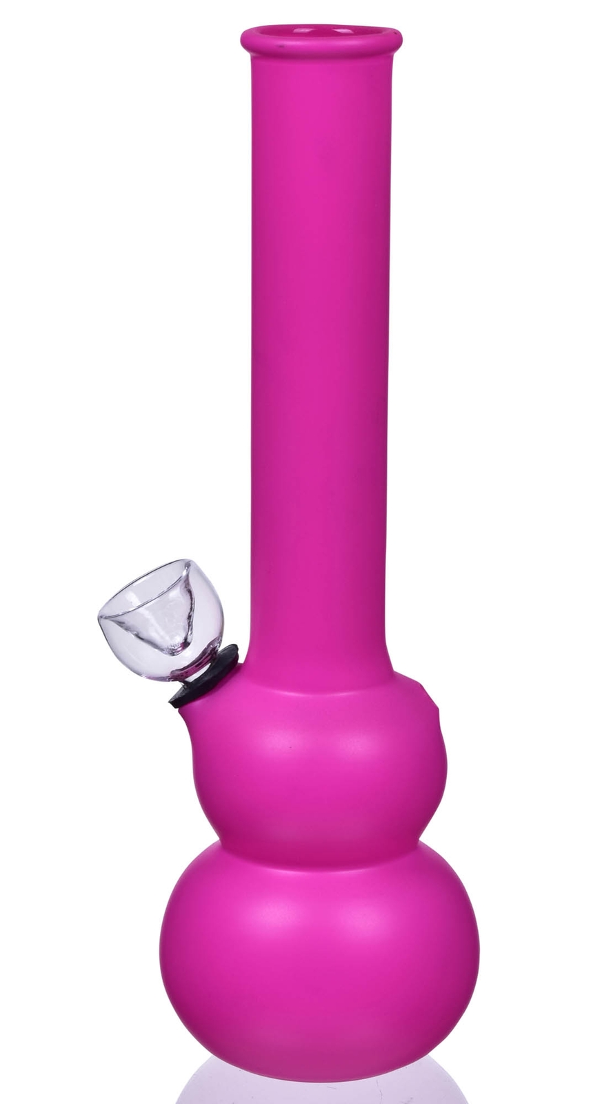 8&Prime; CUTE Glass Water Pipe DOUBLE Bubble BONG Hookah GIRLY Bubbler HOT *USA*