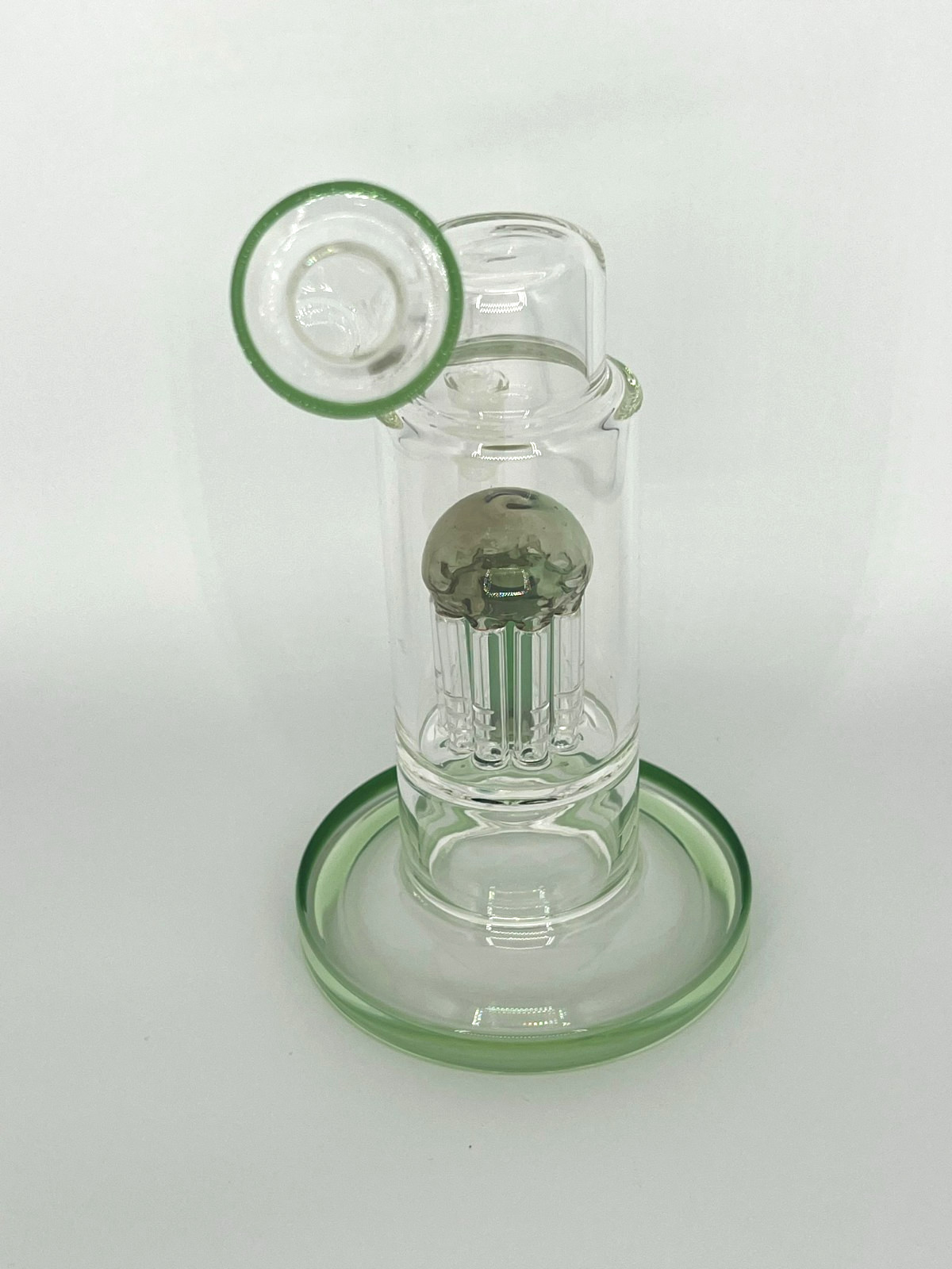 9&Prime; JELLYFISH TREE ARM PERC WATER BONG SMOKING PIPE – 2 FREE GIFTS – FLARE MOUTH