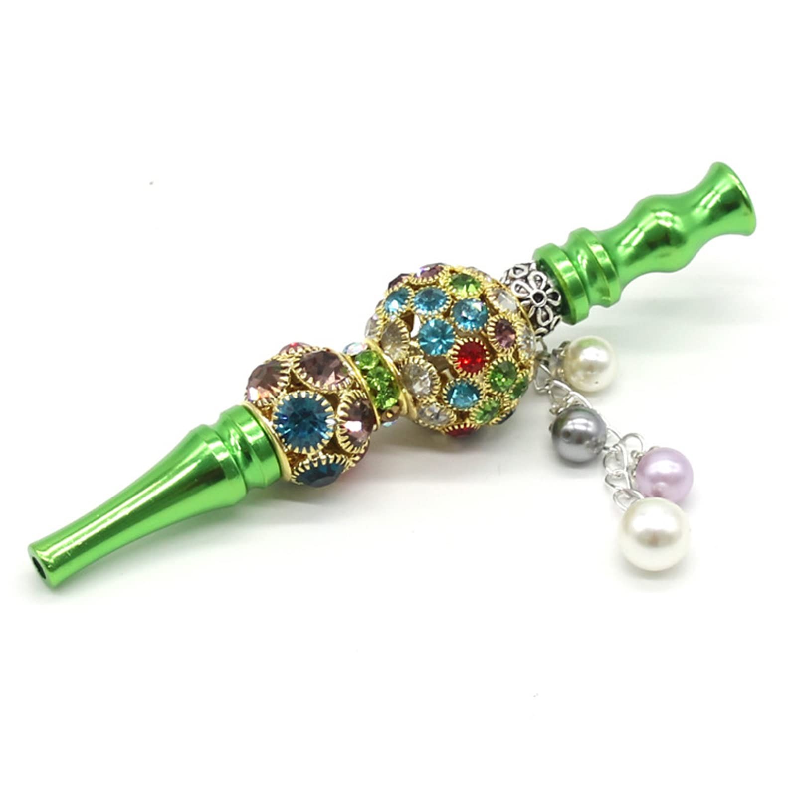 2PCS Metal Hookah Tips – Shisha Hookah Accessories Alloy Mouthpiece (Green, P…