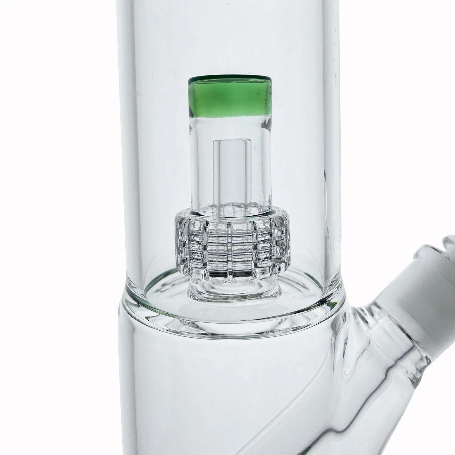 15 » Heavy Glass Bong Hookah Percolate Water Filter Pipe with 14mm Bowl