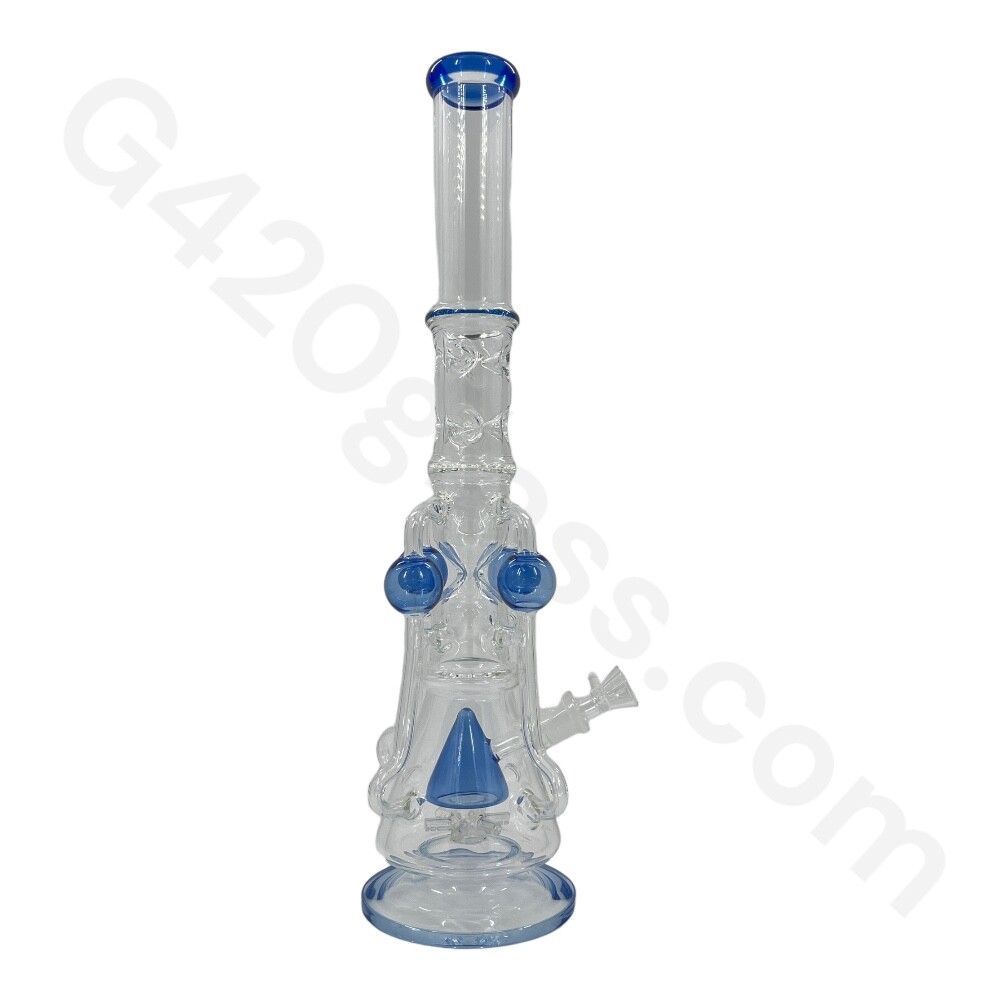 21 Inch heavy duty Lookah style Glass Bong | Water Pipes Hookah Bongs