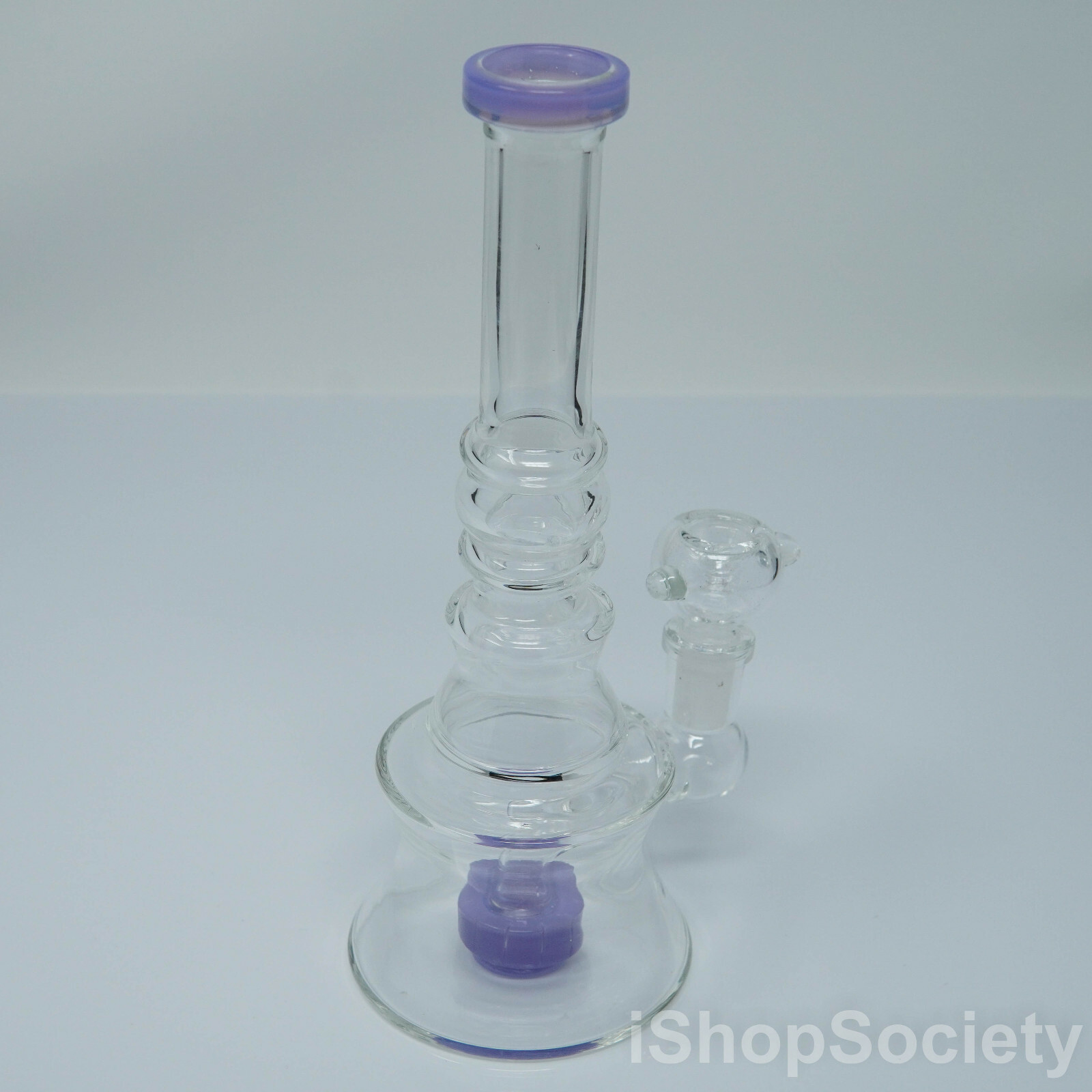 8.5” Purple Slime Hookah Water Pipe Bong Tobacco Smoking Pipe – P623