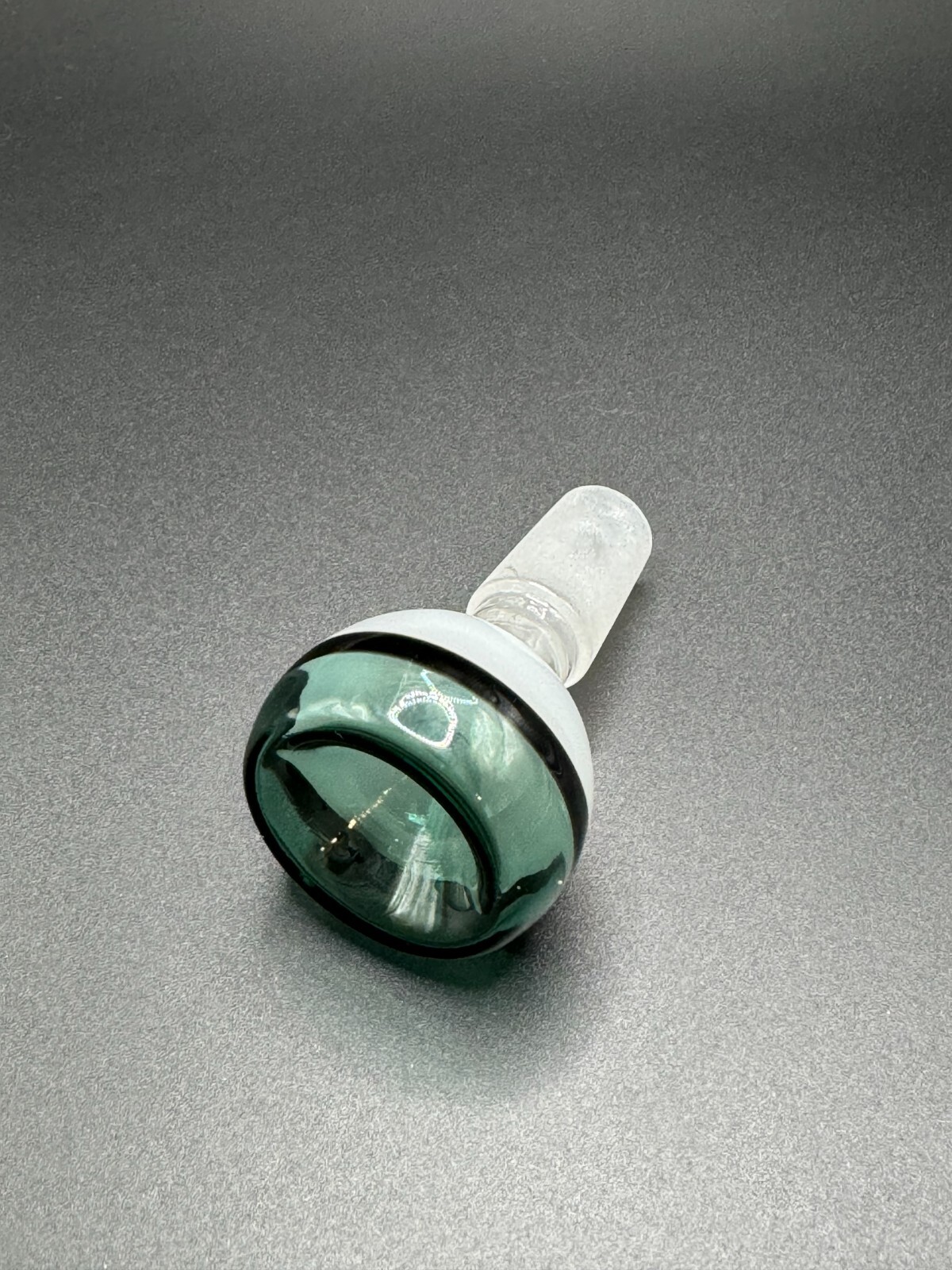 14mm Teal Pokémon Pokeball Male Glass Bowl Piece Slide Replacement