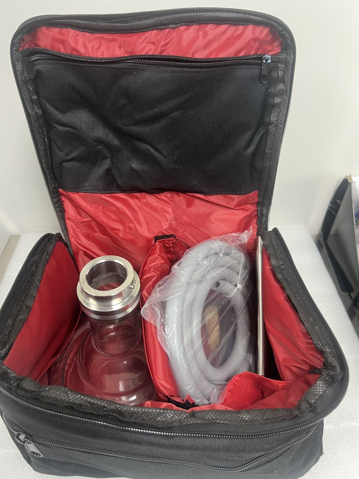BT Company UFO Stainless Steel Shisha Hookah / Hoses