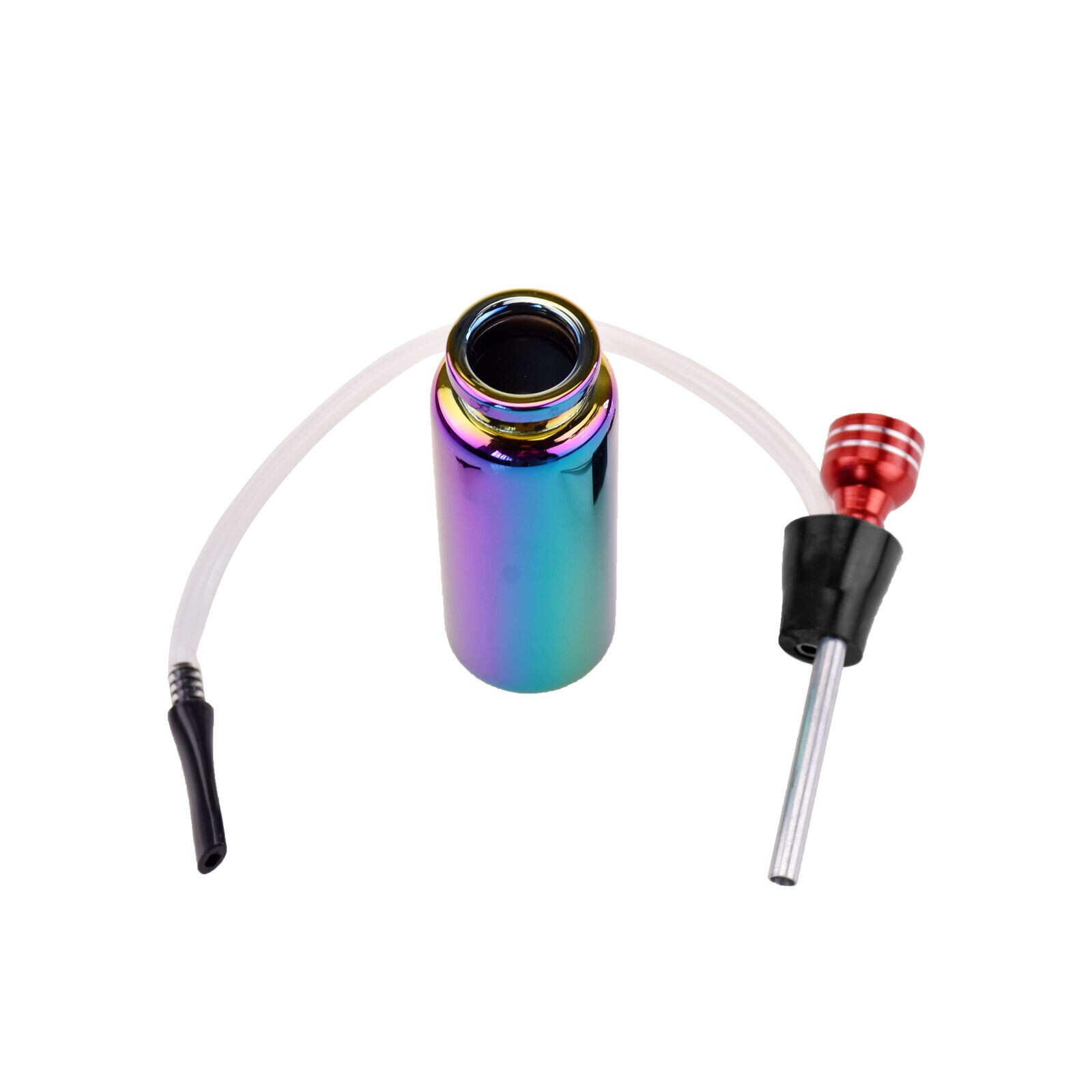 Mini Rainbow water pipe Hookah Smoking Tobacco Sheesha Stylish Pipes 4 Inch