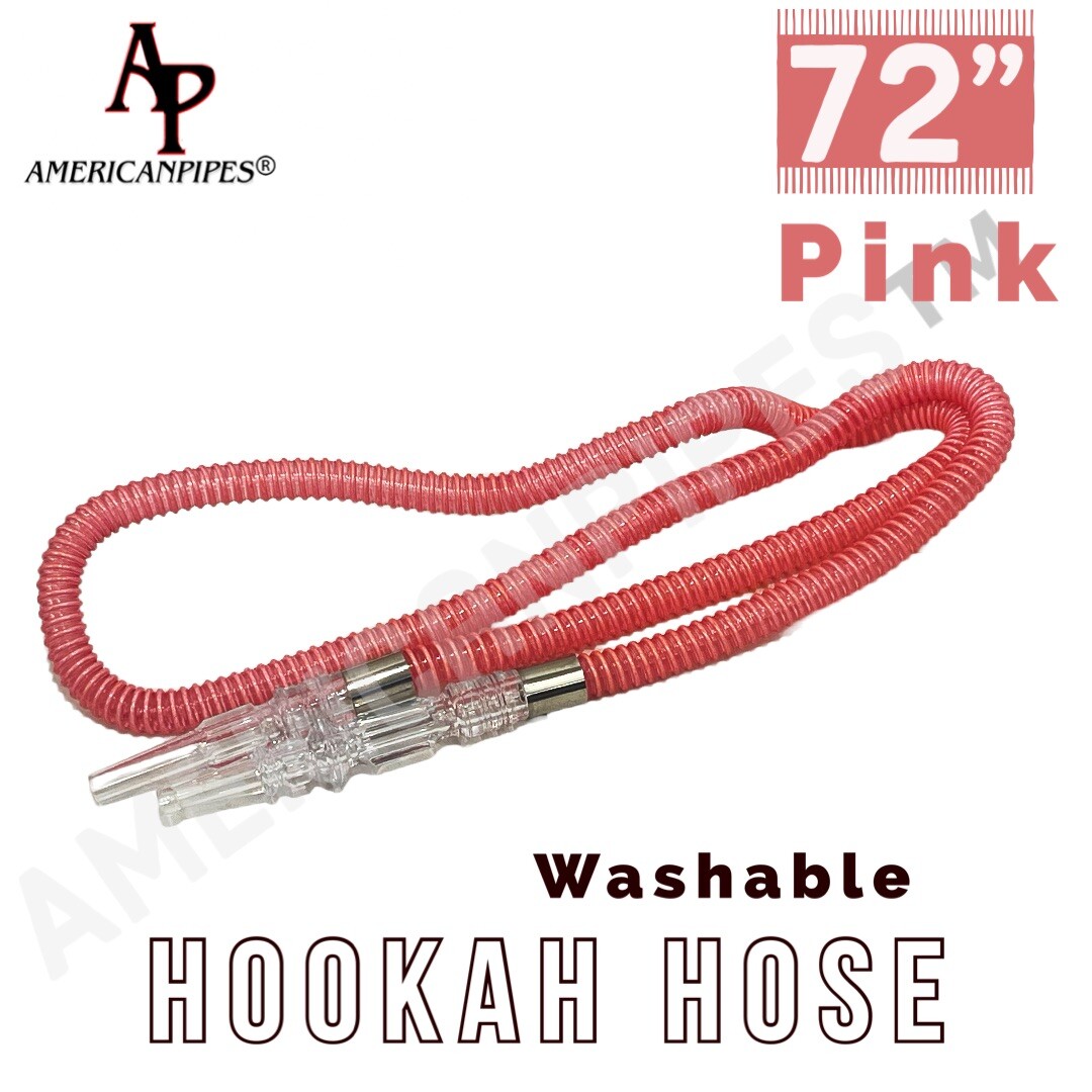 72 INCHES LONG WIDE AND FLEXIBLE WASHABLE AND REUSABLE HOOKAH HOSE