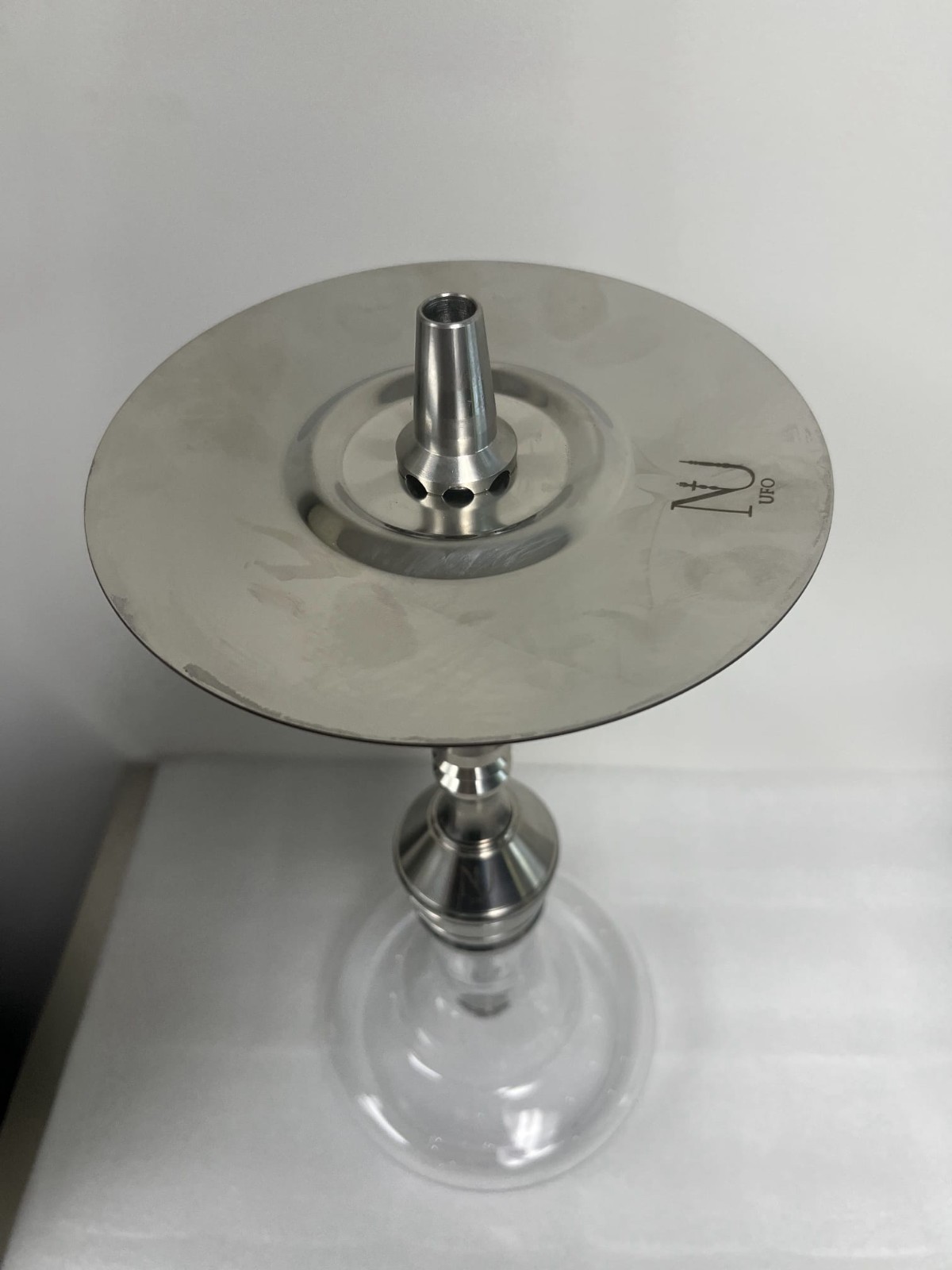 BT Company UFO Stainless Steel Shisha Hookah / Hoses