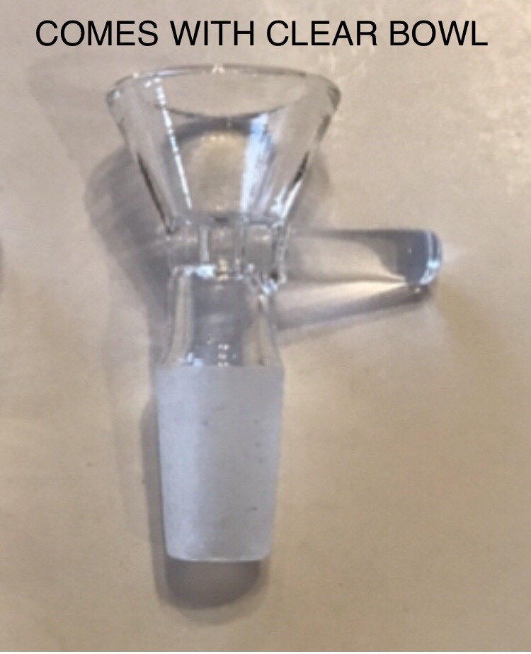 Showerhead Downstem Mason Jar Bong 16oz 14mm Mouthpiece Bowl Water Pipe Bubbler