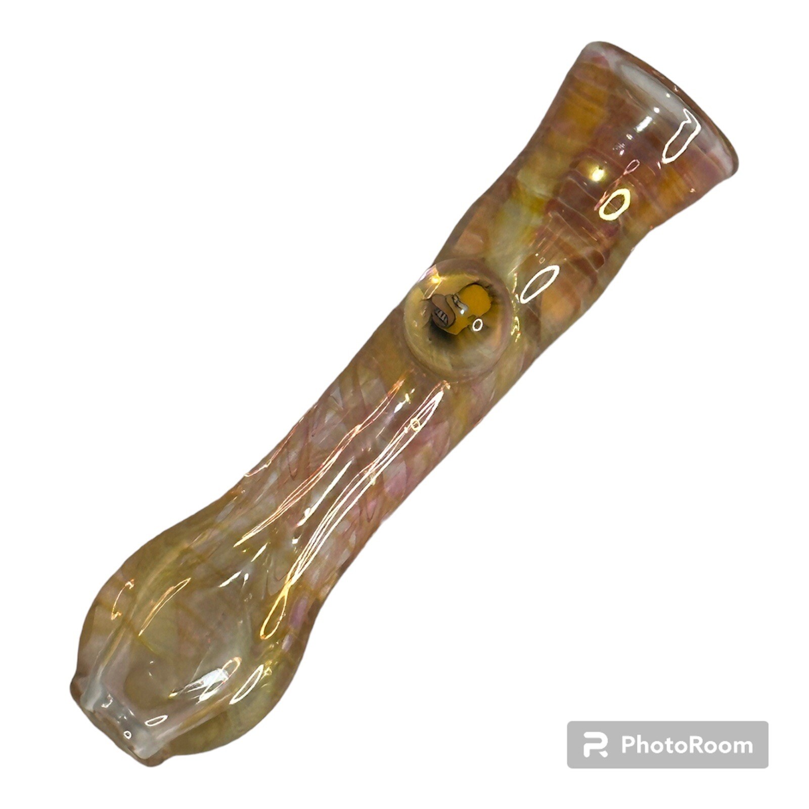 Vintage 3” The Simpsons Homer Glass Chillum Bowl Hand Pipe Millie *RARE*