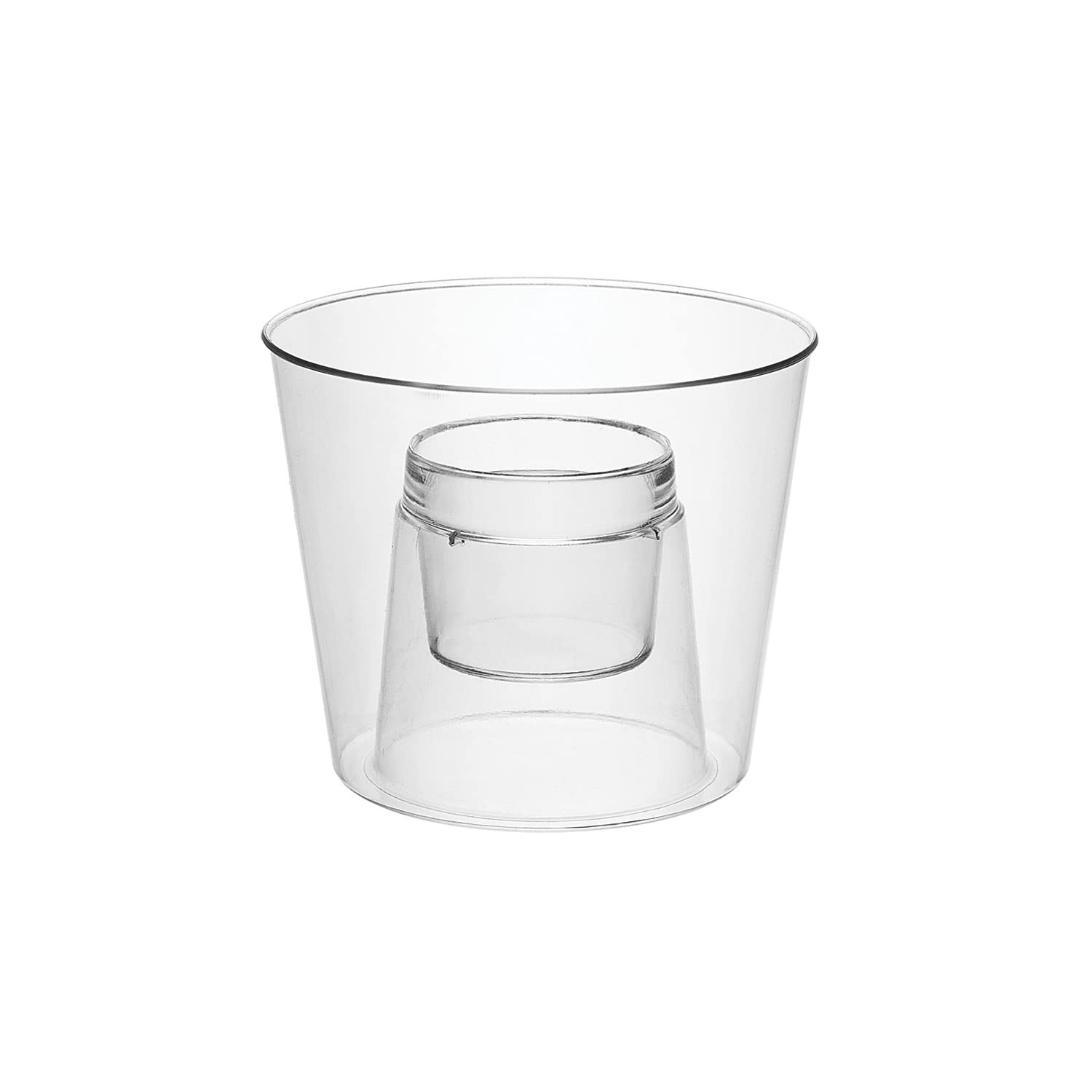 Party Essentials Disposable Plastic 4-Ounce Bomber Cups/Jager Bomb Shot Glass…