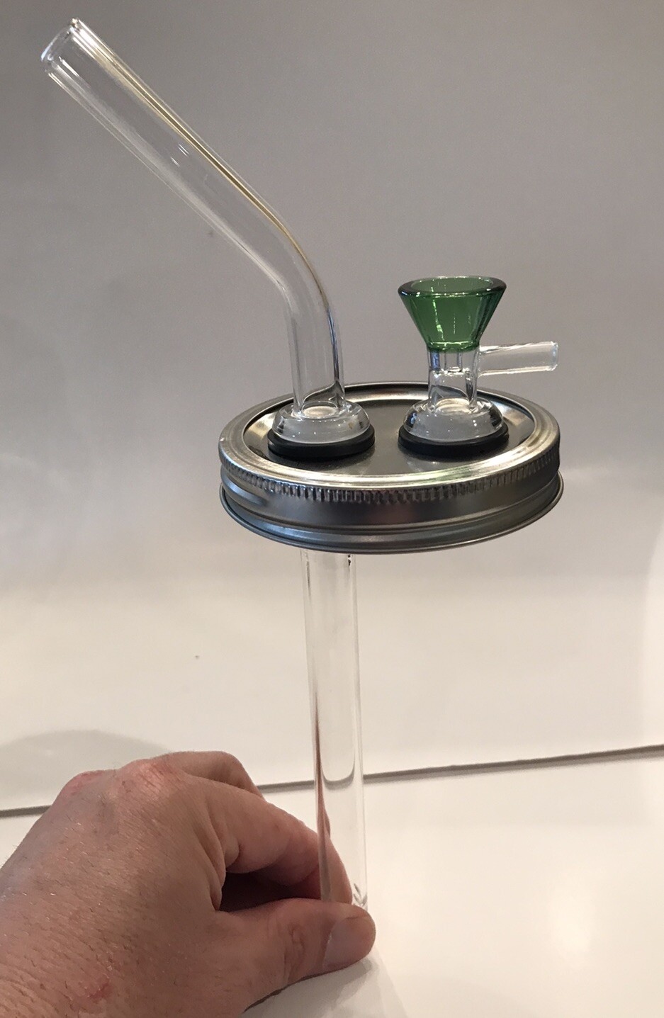 DIY Mason Jar Bong Kit 14mm WideMouth Everything But Jar 32oz Water Pipe Bubbler