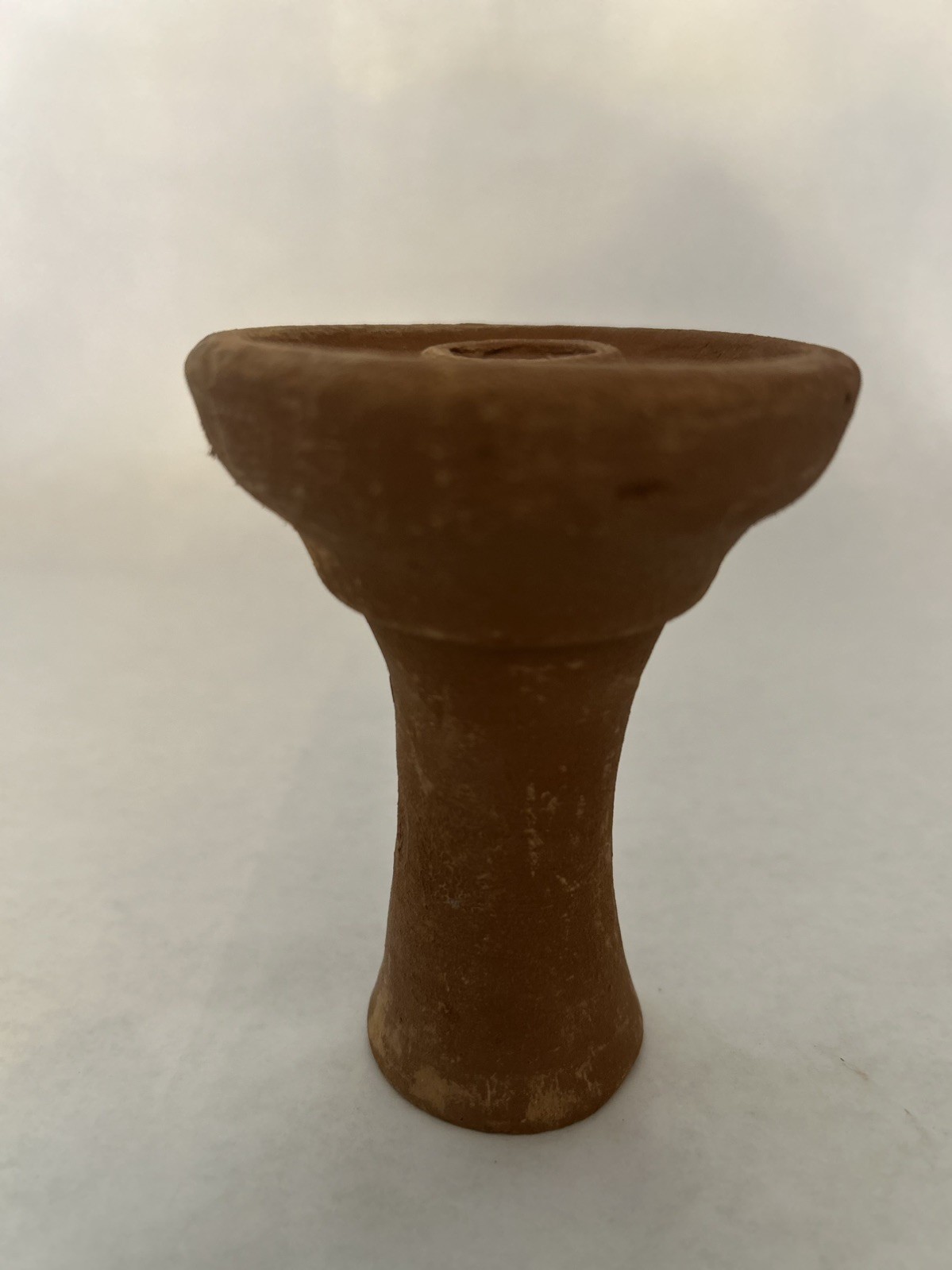 Unglazed Clay Hookah Bowl