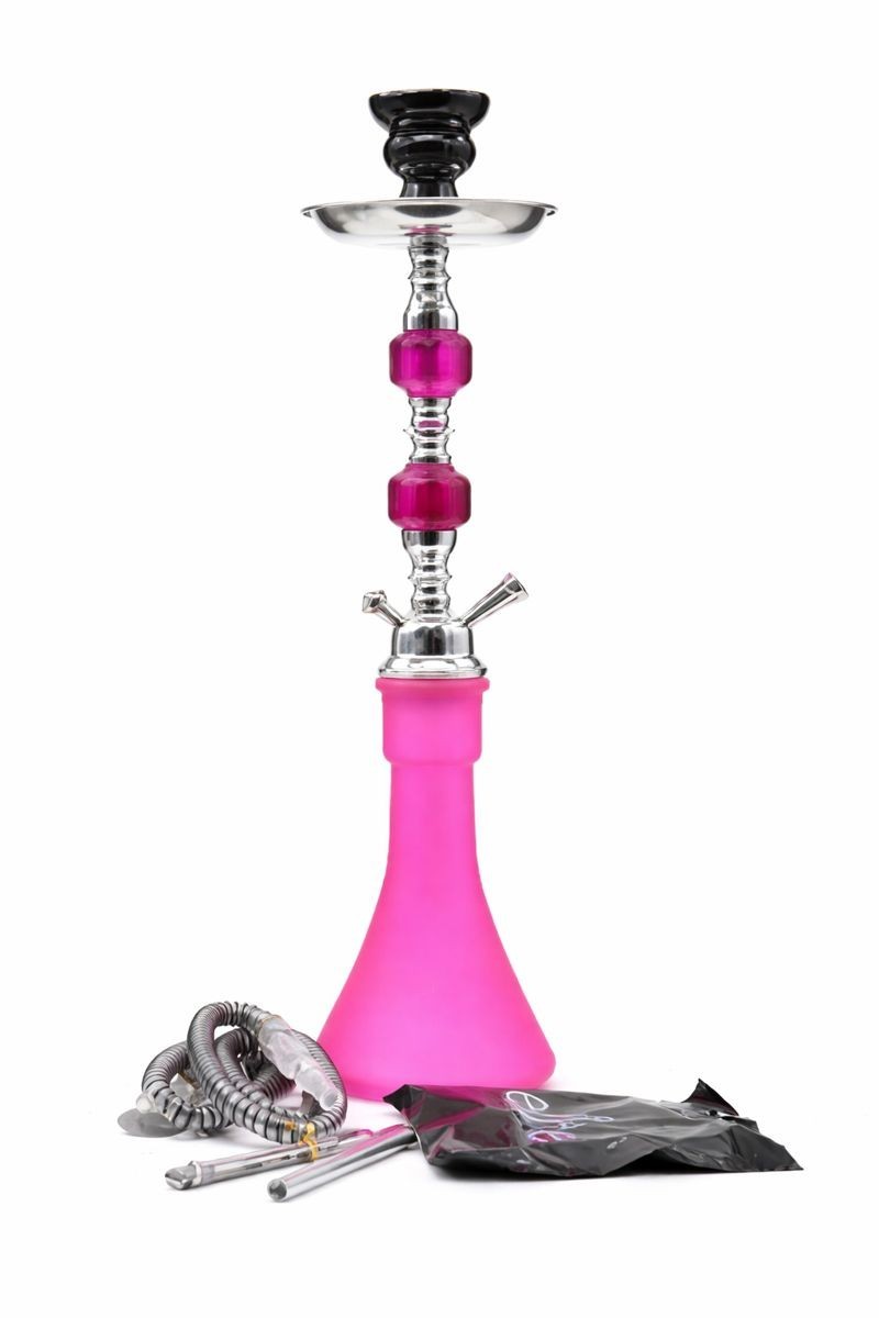 BADSHAH HOOKAH 1 HOSE | 20&Prime; | HLU-1 | PINK | ONLY $29.99 – FREE SHIPPING