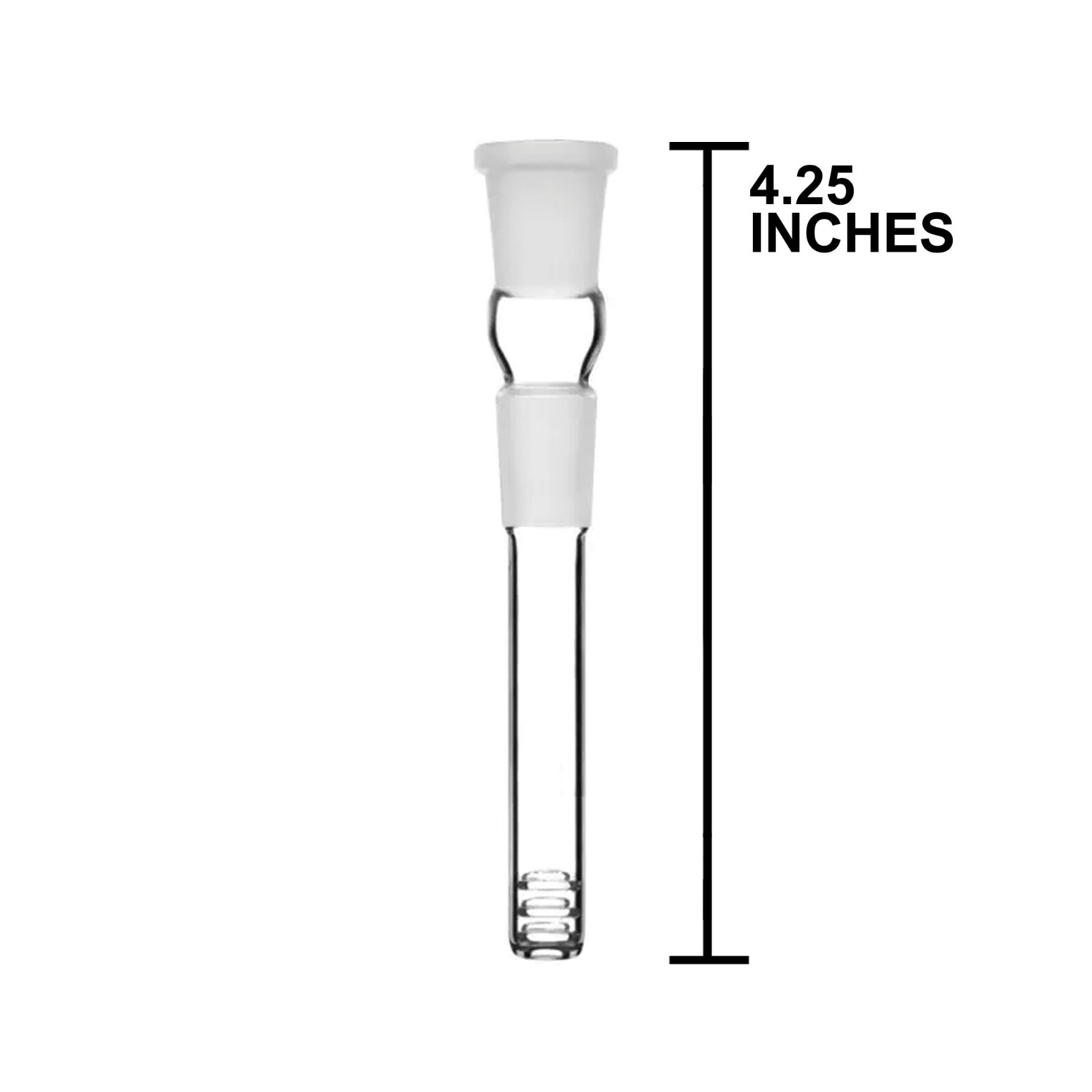 Glass Downstem 3&Prime; 19mm x 14mm Hookah Water Pipe Down Stem Hookah