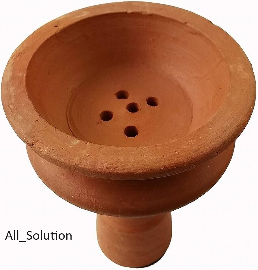 Shisha in Vogue Clay Bowl | Shisha Accessories Shisha Head | Mud Bowl for Shisha