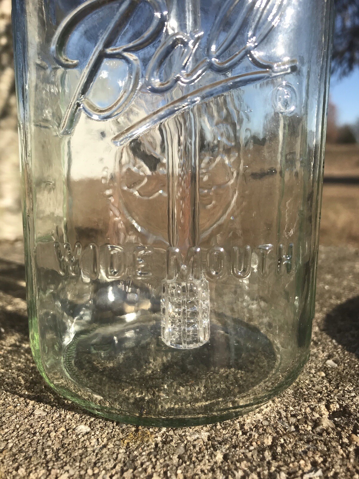 Matrix Downstem Mason Jar Hookah 32oz Quart 19/14mm Thick Bowl Bong Water Pipe