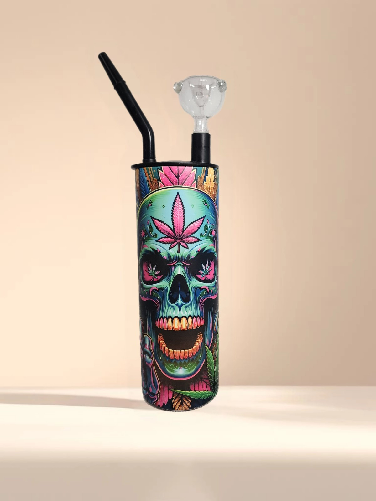 Glow In The Dark Bong Tumbler- Tumbler Hookah – Cold Smoke Tumbler