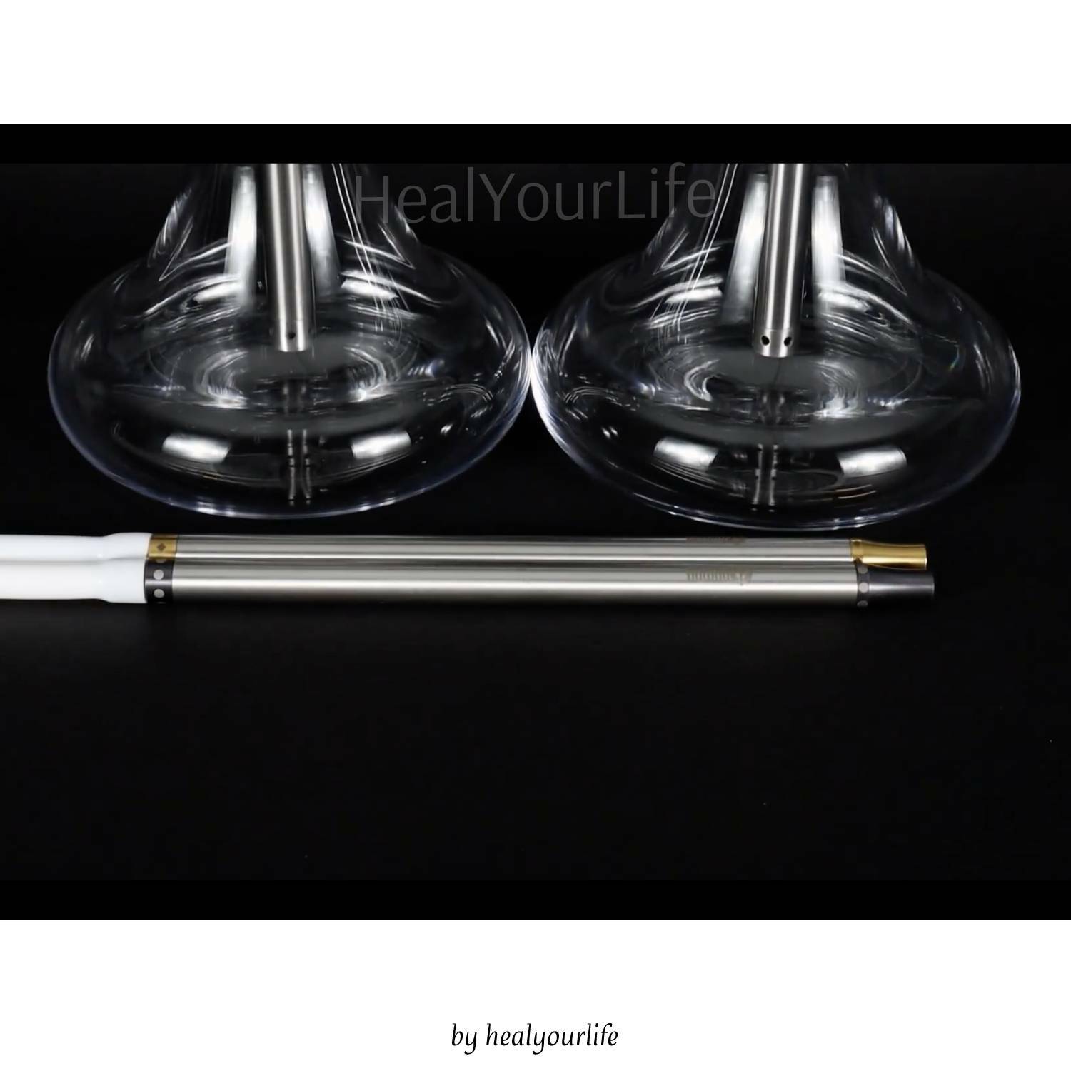 ODUMAN Hybrid V2 – Black Stainless Steel Shisha Hookah | PREMIUM QUALITY HOOKAH