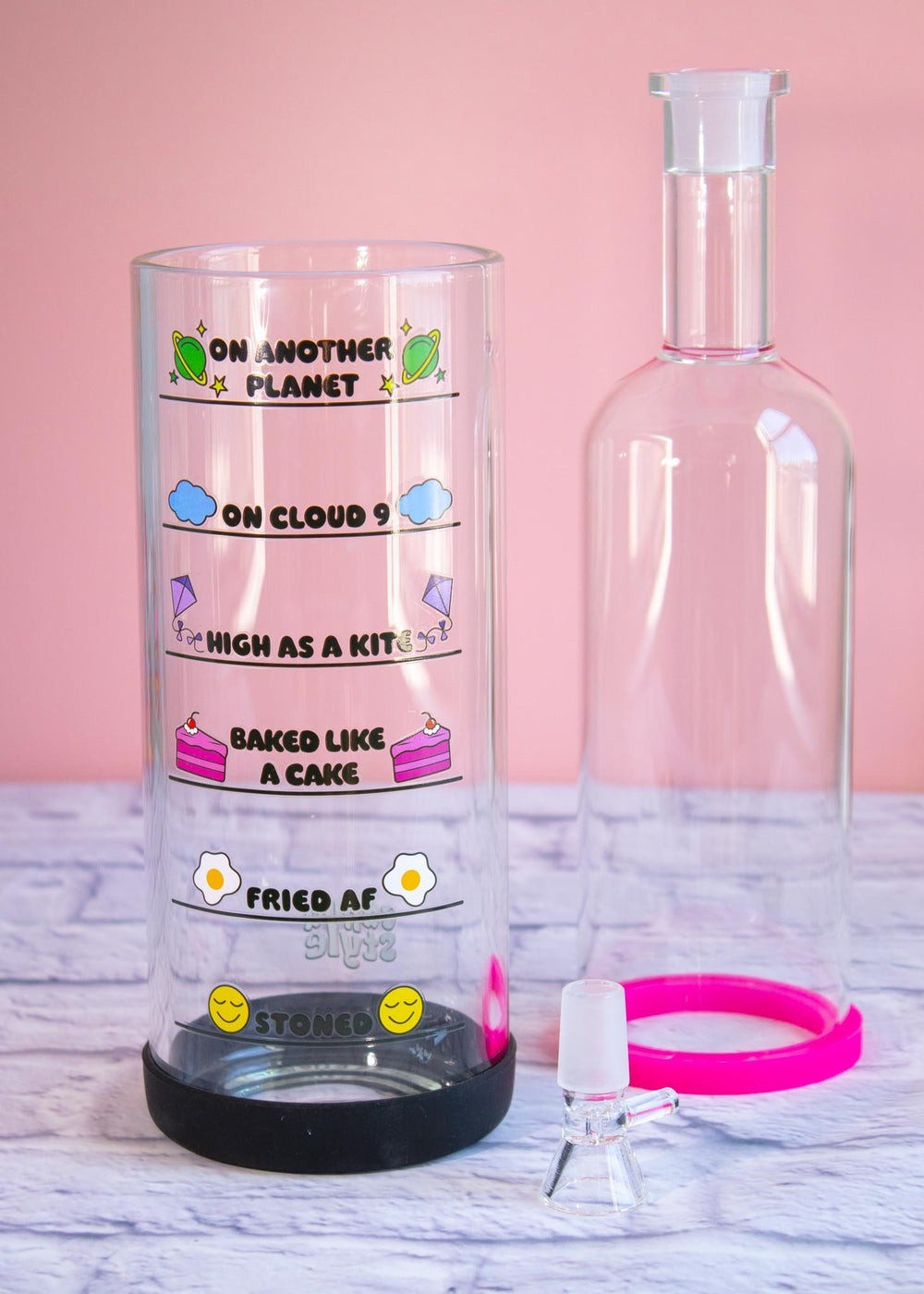 How High Will You Get GRAVITY bong 13 Inches Borosilicate Glass