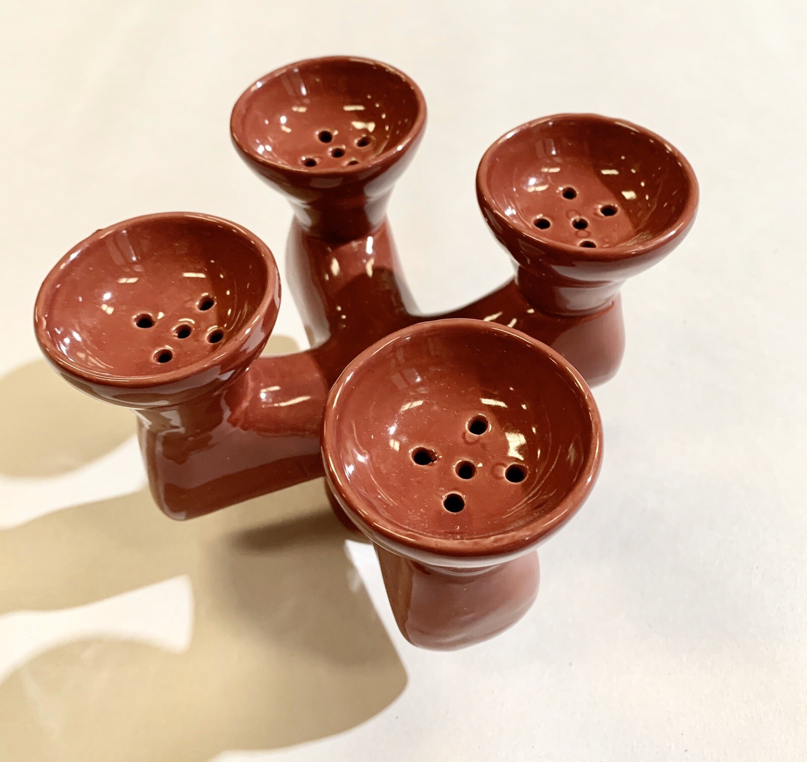 4 Way Ceramic BOWL FOR HOOKAH PIPE