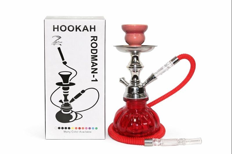 HOOKAH ZEBRA RODMAN-1 | 1 HOSE | RED | Only $19.99 – FREE SHIPPING