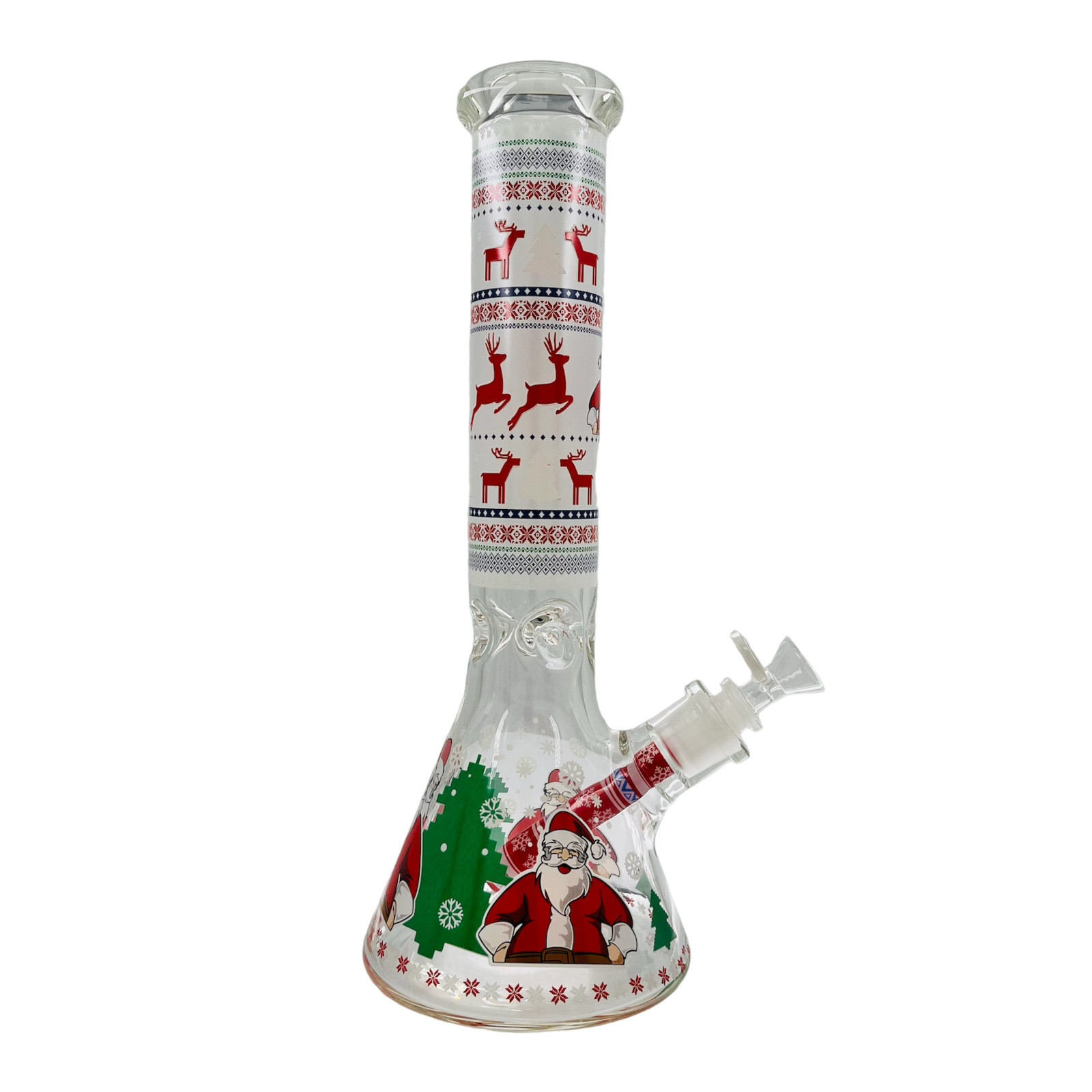 CHRISTMAS PARTY WATER PIPE GLOW IN THE DARK 14&Prime;