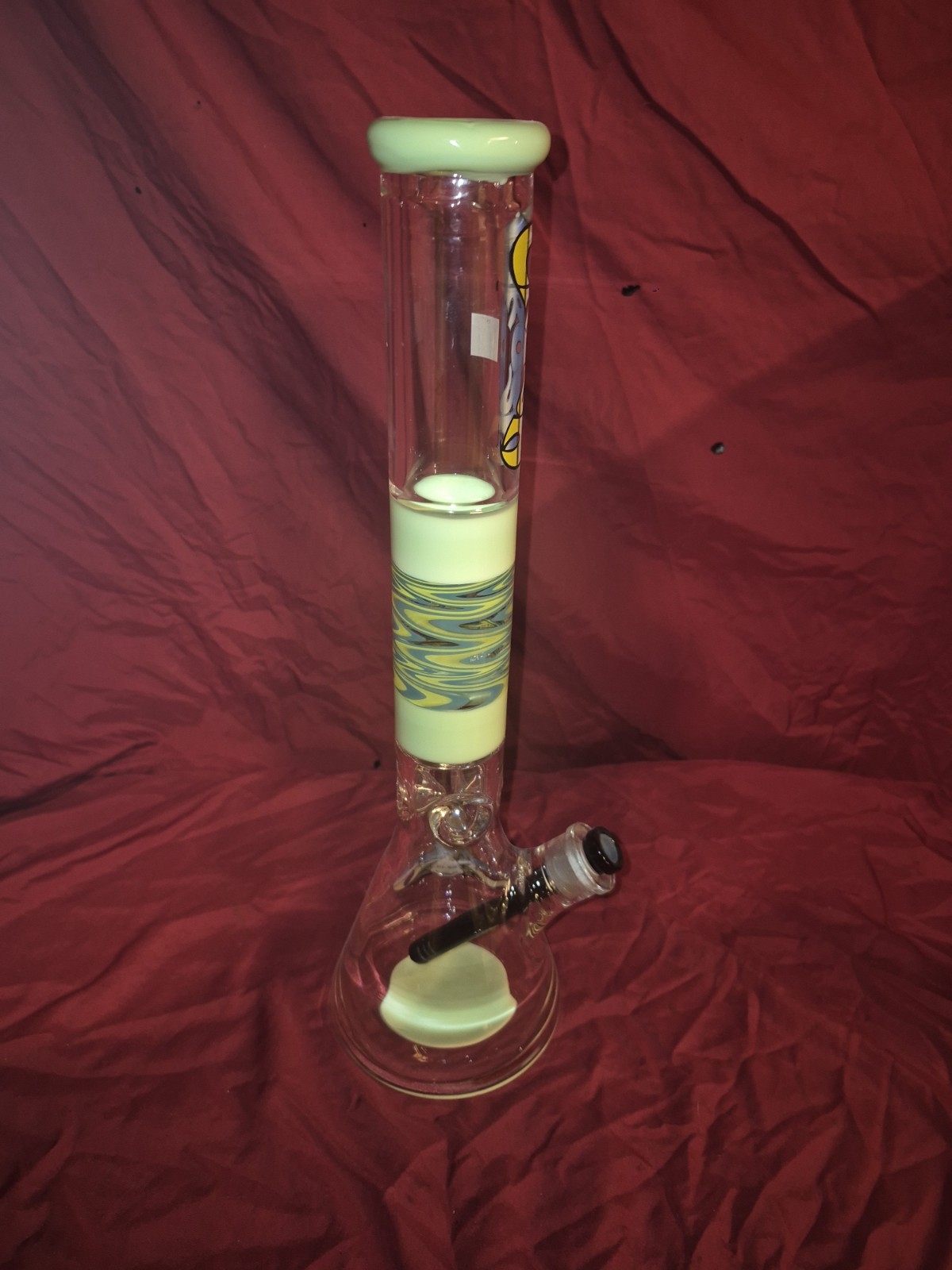 17&Prime; CRUSH Glass Beaker Bong – Starship Records Tulsa Liquidated Stock