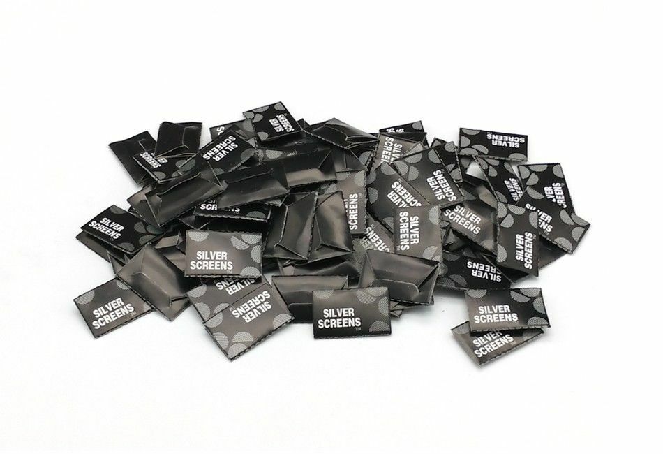 100pcs Silver Pipe Screens For Metal Glass Wooden Acrylic Tobacco Pipe Filters