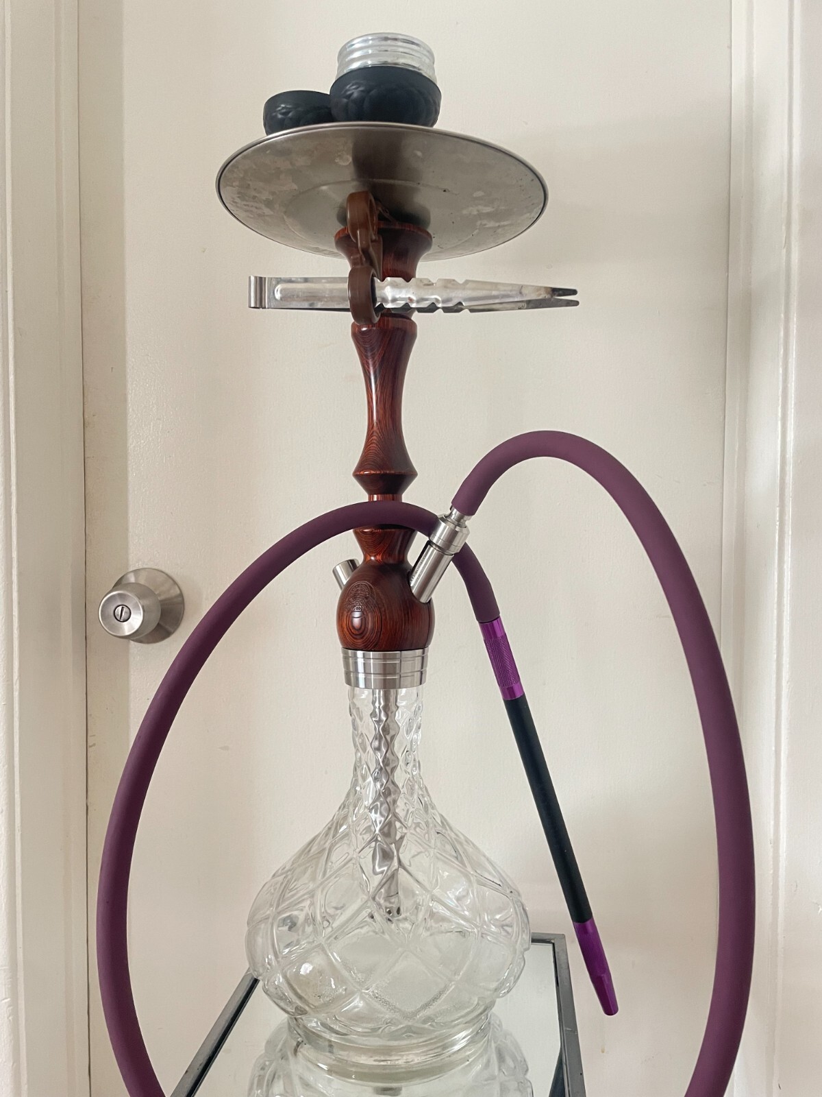 Amy Deluxe wood Hookah SHISHA WATERPIPE