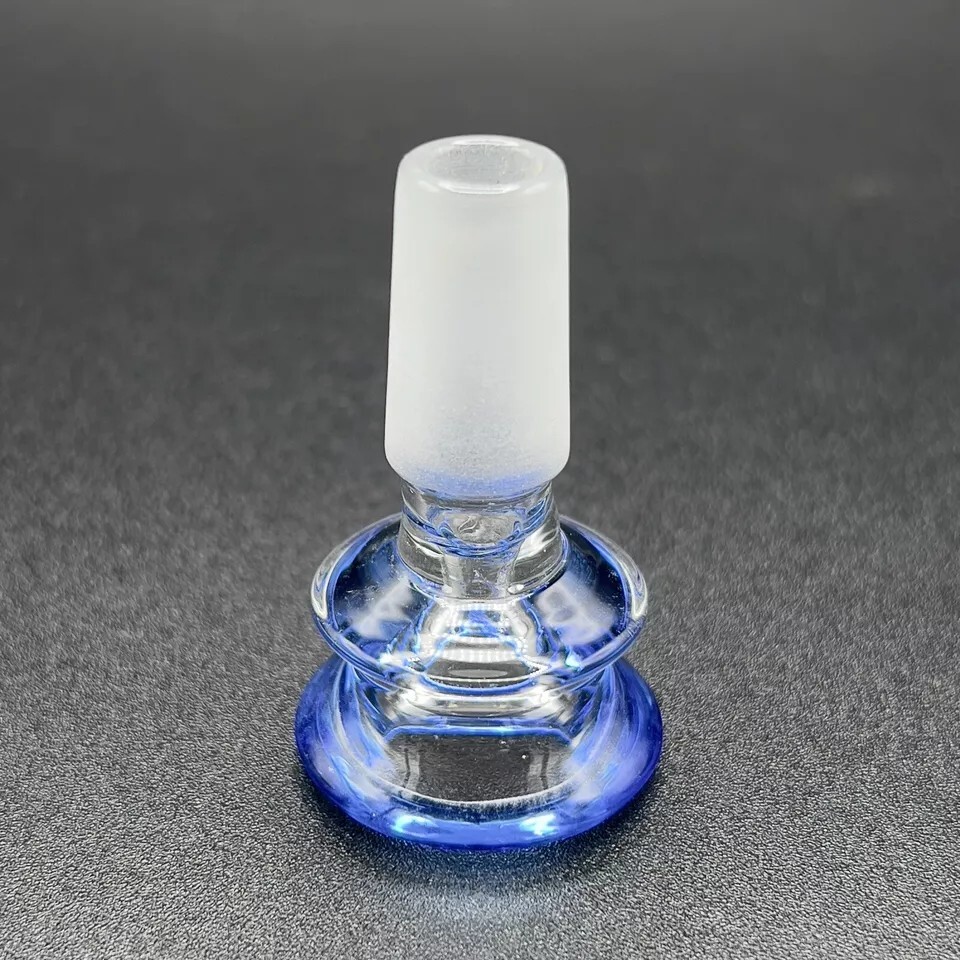 3pcs Thick Glass 14mm Male Slide Bowl Smoking Bowl Colorful for Glass Bong Part