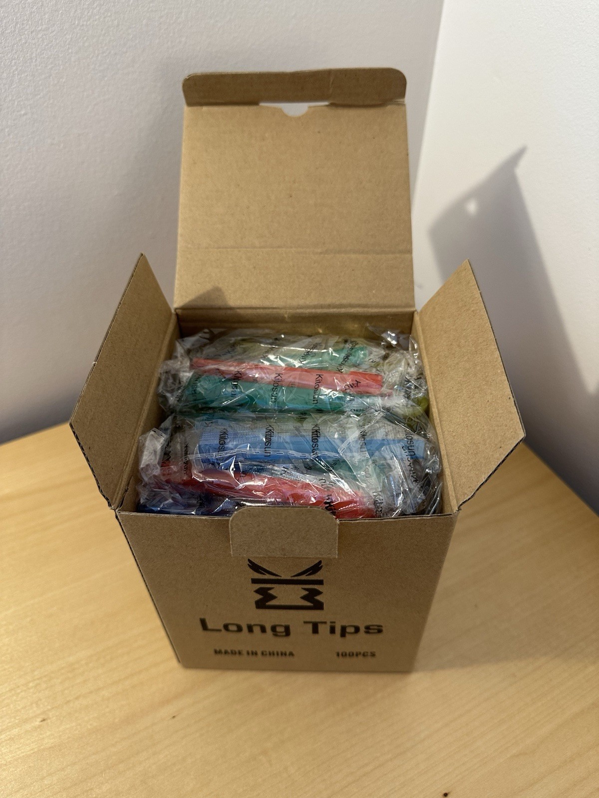 Hookah Shisha Long Mouth Tips 100 Count Multicolor New