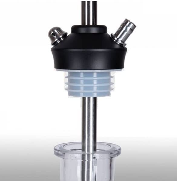 German Smoking Glass Pipe Shisha Chicha Narghile Nargila Hookah Hukka, Brown